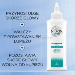Nioxin Scalp Recovery zestaw przeciwłupieżowy szampon 200ml, odżywka 200ml, serum 100ml