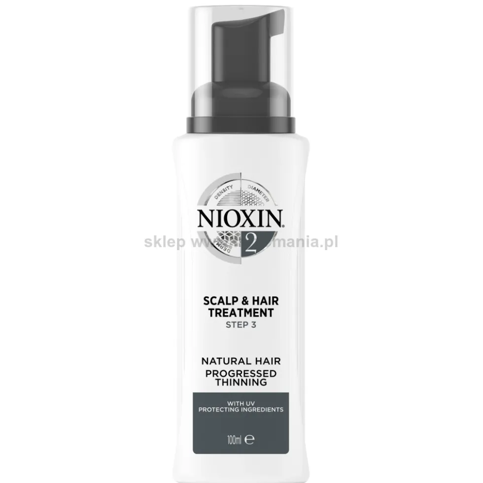 Nioxin System 2 kuracja zagęszczająca włosy naturalne 100ml