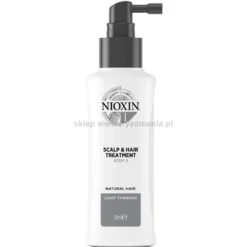 Nioxin System 1 kuracja zagęszczająca włosy naturalne przerzedzone 100ml