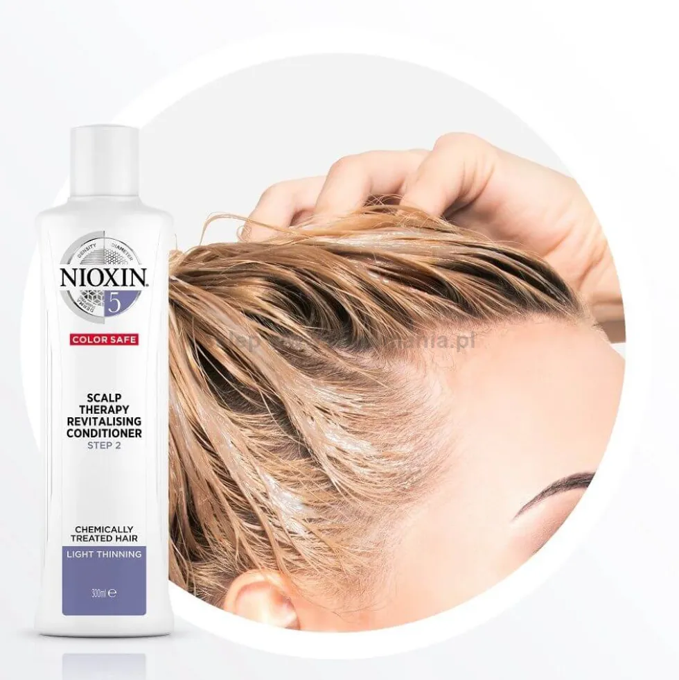 Nioxin System 5 odżywka rewitalizująca przeznaczona do włosów po zabiegach chemicznych 1000ml