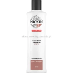 Nioxin System 3 szampon oczyszczający do włosów farbowanych 300ml