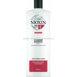 Nioxin System 4 szampon przeciw wypadaniu do włosów farbowanych 1000ml