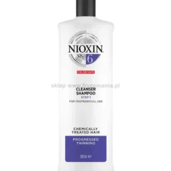 Nioxin System 6 szampon przeciw wypadaniu włosów po zabiegach chemicznych 1000ml