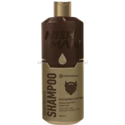 Nishman Beard & Mustache Szampon nawilżający z panthenolem do brody i wąsów dla mężczyzn 200ml