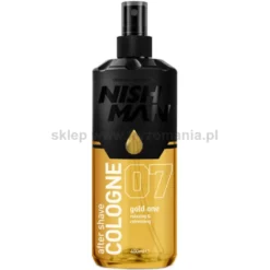 Nishman Cologne After Shave 07 Gold Woda kolońska po goleniu dla mężczyzn 400ml