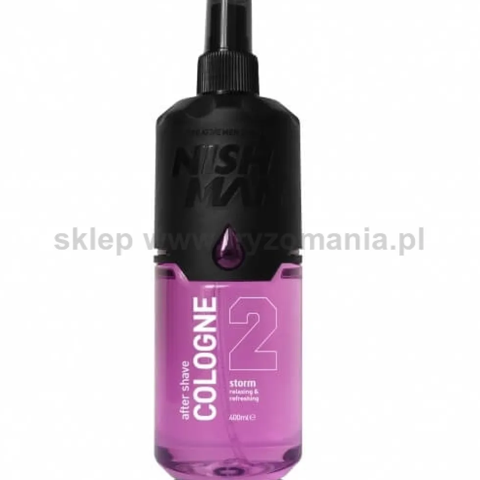 Nishman Cologne After Shave Storm 2 Woda kolońska dla mężczyzn 400ml