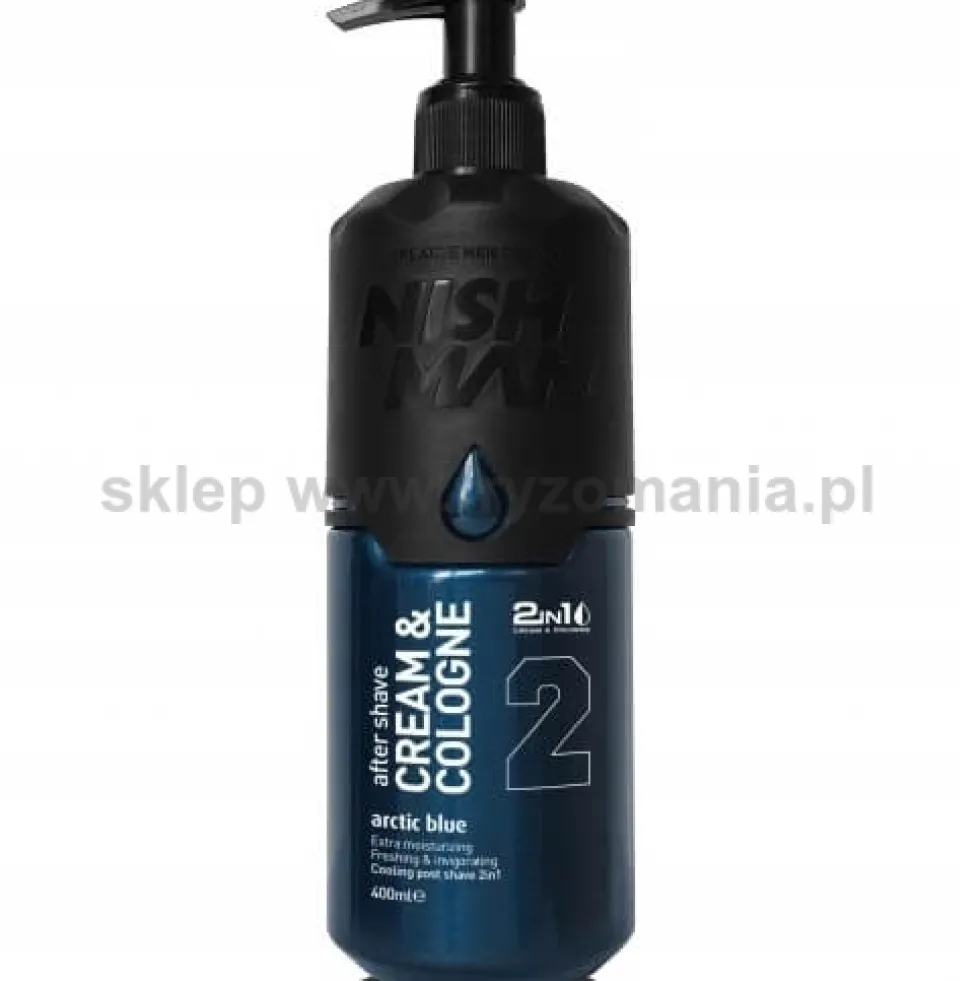 Nishman Cream&Cologne Arctic Blue 2 nawilżający balsam po goleniu 400ml