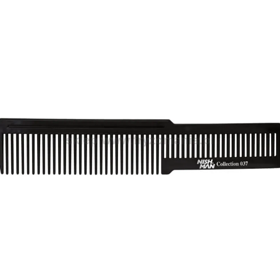 Nishman 037 Grzebień barberski do stylizacji i farbowania włosów