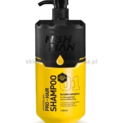 Nishman Hair Shampoo szampon do włosów zniszczonych 1250ml