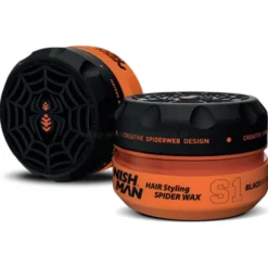 Nishman Hair Styling Blackwidow Spider Wax S1 Pomada włóknista do włosów dla mężczyzn 150ml
