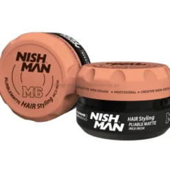 Nishman Hair Styling M6 Pasta matowa do włosów dla mężczyzn 100ml