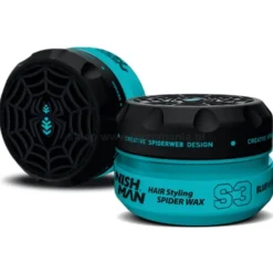 Nishman Hair Styling Spider Wax S3 BlueWeb Pomada włóknista do włosów dla mężczyzn 150ml