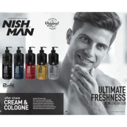 Nishman Pro-Hair No.01 Szampon do włosów z keratyną dla mężczyzn 5000ml