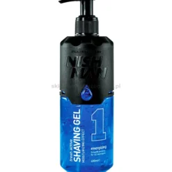 Nishman Shaving Gel Energizing 1 Żel do golenia dla mężczyzn 400ml