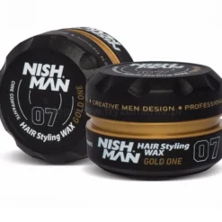 Nishman Styling Wax 07 Gold One pomada, średnie utrwalenie i połysk 150ml