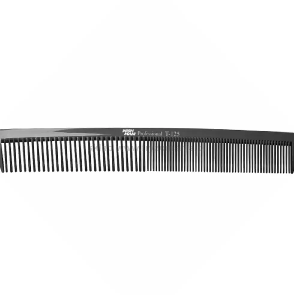 Nishman - zestaw grzebieni barberskich do strzyżenia włosów (T-122, T-121, T-120, T-125)