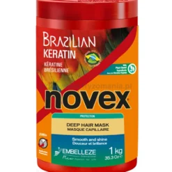 Novex Brazilian Keratin maska do włosów z keratyną 1000g