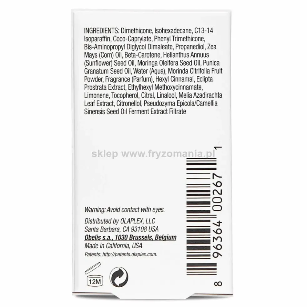 Olaplex 7 Bonding Oil Olejek regenerujący włosy 30ml