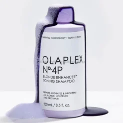 Olaplex 4P Blonde Enhancer, szampon tonujący do włosów blond i siwych 250ml