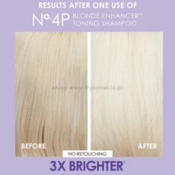Olaplex 4P 8 Blond Enhancer - zestaw do regeneracji włosów blond szampon 250ml i maska 100ml
