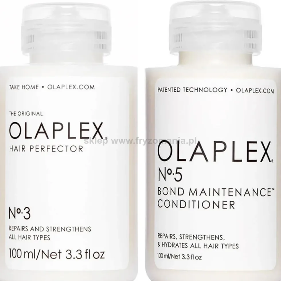 Olaplex 3 5 Repair and strengthens - zestaw do regeneracji włosów kuracja 100ml i odżywka 100ml