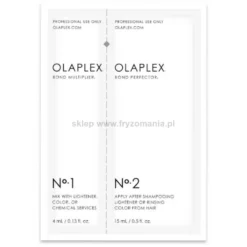 Olaplex 1-2 Saszetki, Single Use Zestaw do regeneracji włosów 4ml+15ml