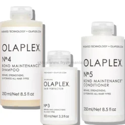 Olaplex 3 4 5 - zestaw do oczyszczenia i regeneracji włosów szampon 250ml, odżywka 250ml i kuracja 100ml
