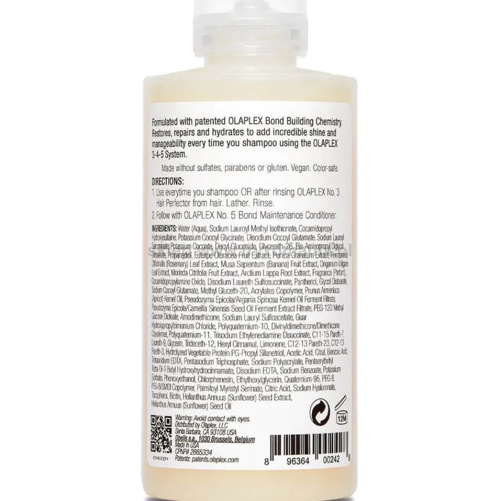 Olaplex 3 4 - zestaw do regeneracji włosów szampon 250ml i kuracja 100ml