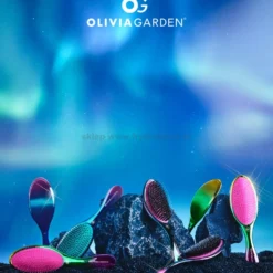 Olivia Garden Aurora Rose Szczotka do rozczesywania włosów normalnych i cienkich