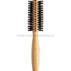 Olivia Garden Bamboo Touch Blowout Boar Szczotka do modelowania włosów, rozmiary 15, 20, 30, 40mm