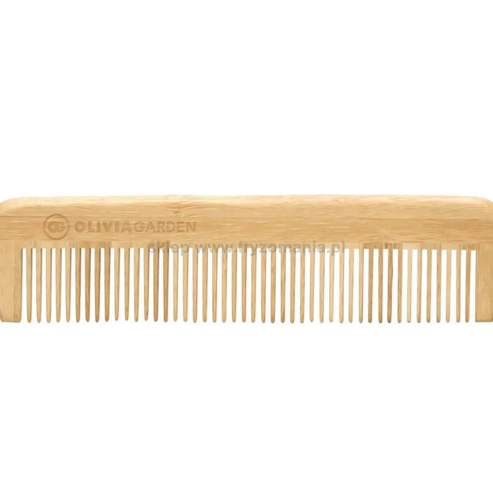 Olivia Garden Bamboo Touch Comb 1 Grzebień bambusowy do rozczesywania włosów, 15cm
