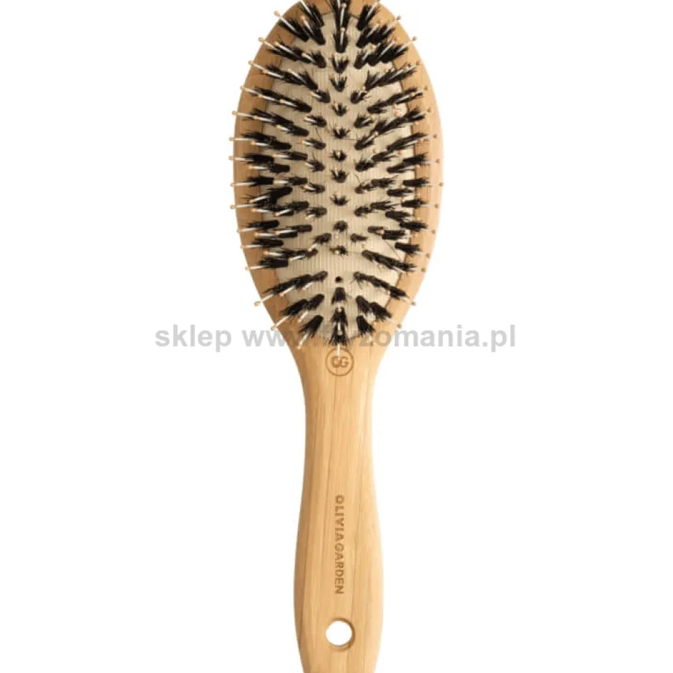 Olivia Garden Bamboo Touch Nylon&Boar Szczotka do rozczesywania włosów rozmiary XS, S, M, L