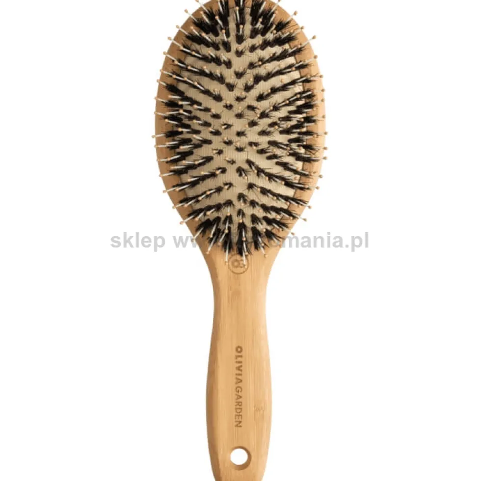 Olivia Garden Bamboo Touch Nylon&Boar Szczotka do rozczesywania włosów rozmiary XS, S, M, L