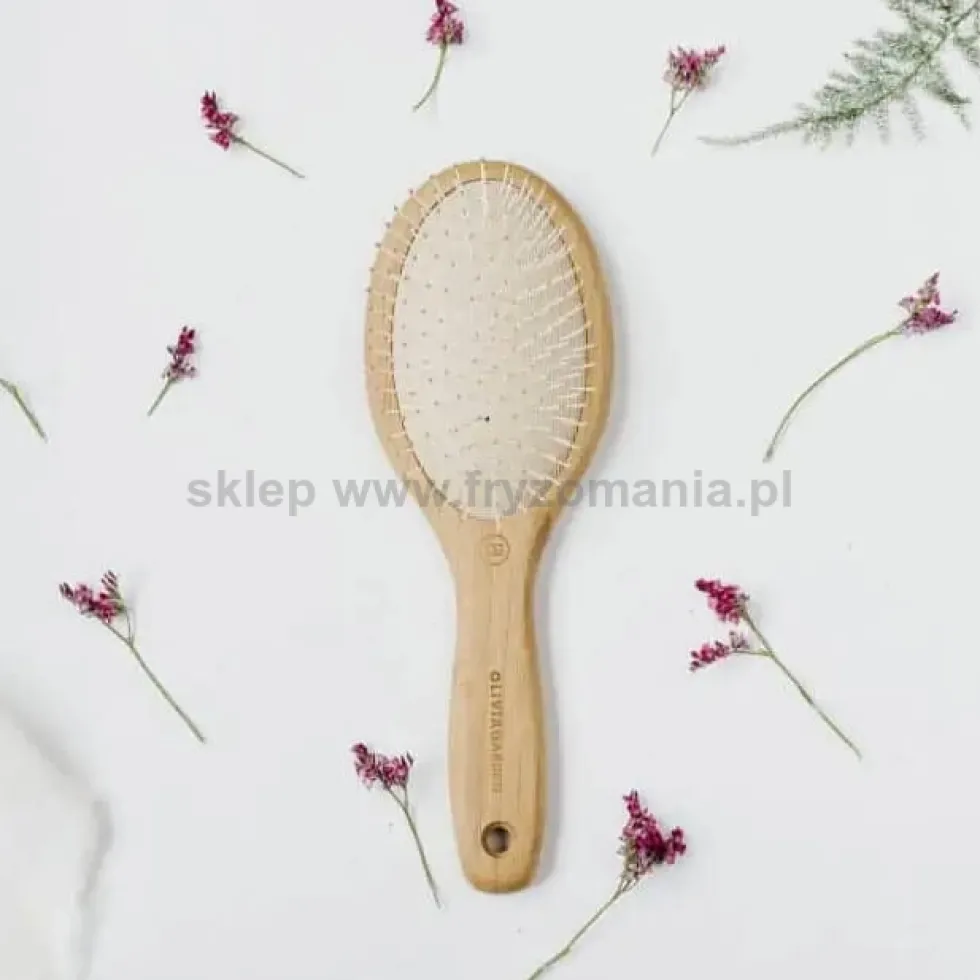 Olivia Garden Bamboo Touch Nylon Szczotka do rozczesywania włosów rozmiary XS, M, L