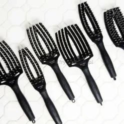 Olivia Garden Display Finger Brush zestaw szczotek do rozczesywania i masażu włosów 12szt