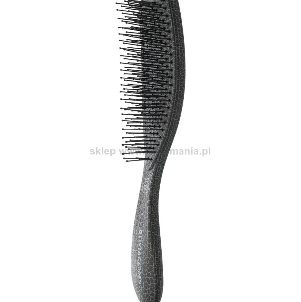 Olivia Garden Essential Style Wet Black/Grey Szczotka do farbowania włosów i aplikowania kosmetyków, czarna lub szara