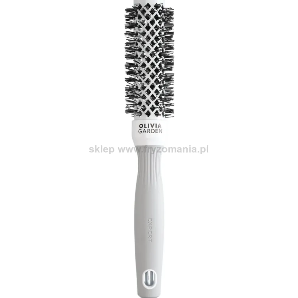 Olivia Garden Expert Blowout Shine White&Grey Szczotka do modelowania włosów, rozmiary 15-65mm