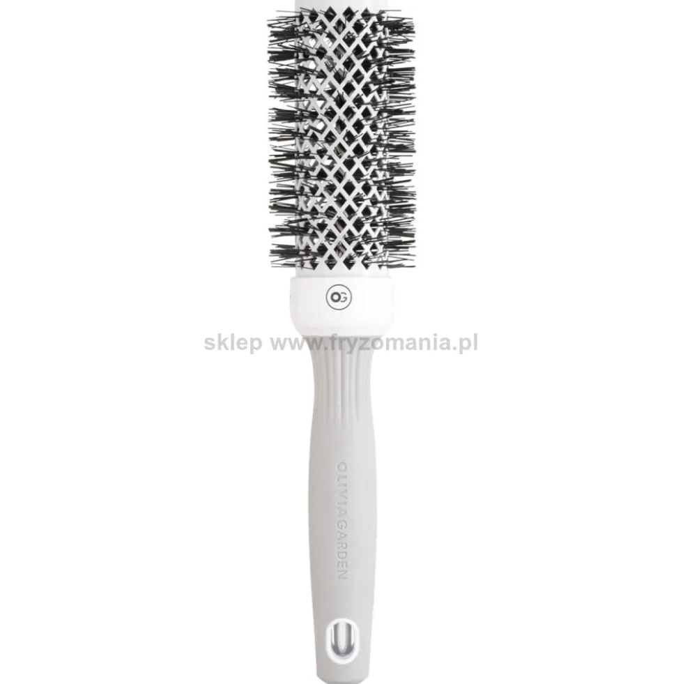 Olivia Garden Expert Blowout Shine White&Grey Szczotka do modelowania włosów, rozmiary 15-65mm