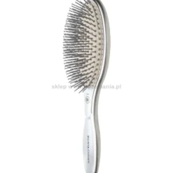 Olivia Garden Expert Care Oval Nylon Szczotka do rozczesywania włosów srebrna