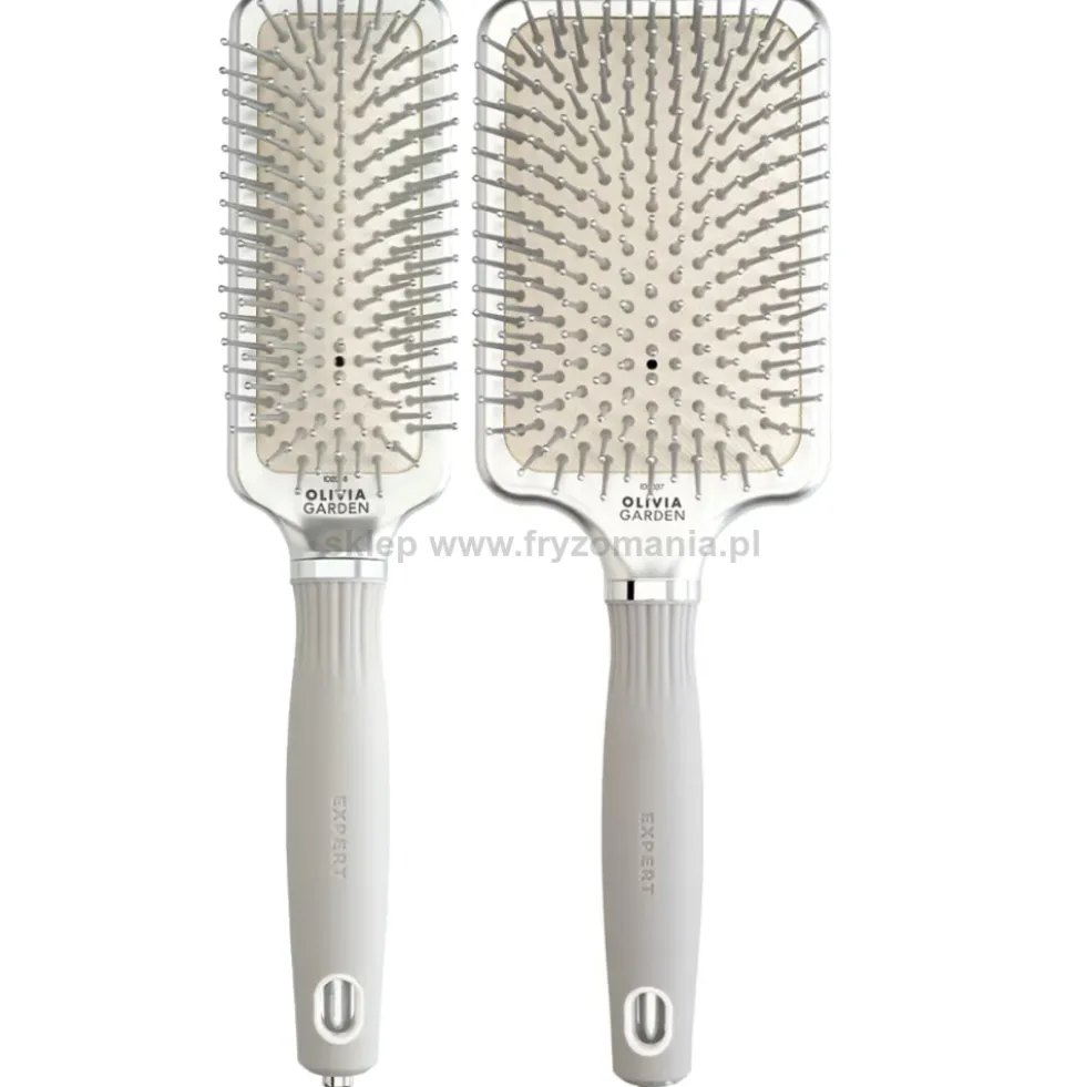 Olivia Garden Expert Care Rectengular Szczotka do rozczesywania włosów, rozmiary S, L