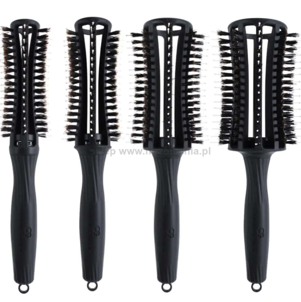 Olivia Garden Finger Brush Round, szczotka do modelowania włosów, rozmiary S, M, L, XL