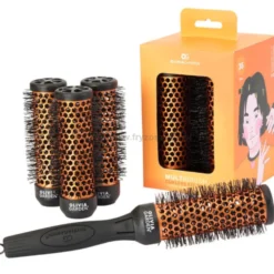 Olivia Garden Multibrush Kit Zestaw szczotek do modelowania włosów 25-55mm 4szt.