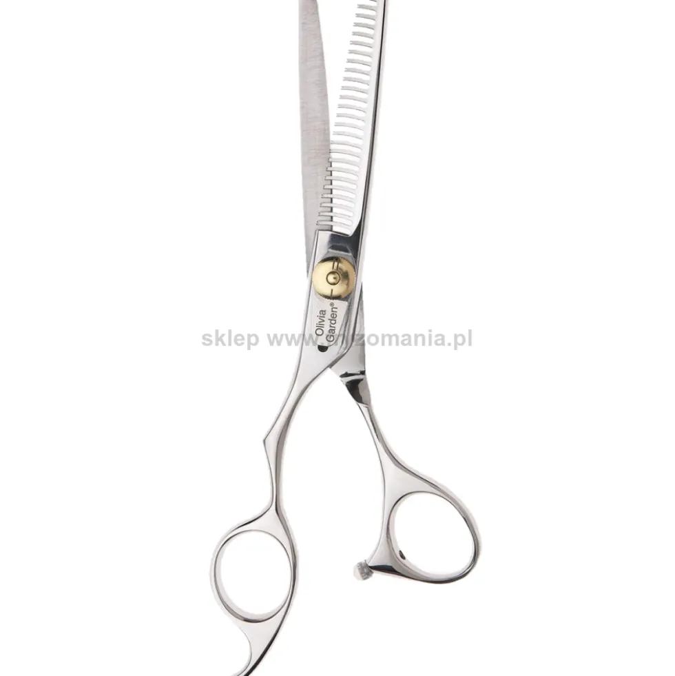 Olivia Garden Silkcut Left Degażówki fryzjerskie dla leworęcznych 6.35"