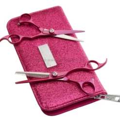 Olivia Garden SilkCut Pink Zestaw nożyczki 5.75