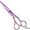 Olivia Garden SilkCut Rainbow - zestaw do strzyżenia nożyczki 5.75'' i degażówki 6.35''