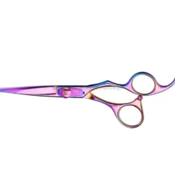 Olivia Garden SilkCut Rainbow - zestaw do strzyżenia nożyczki 5.75'' i degażówki 6.35''