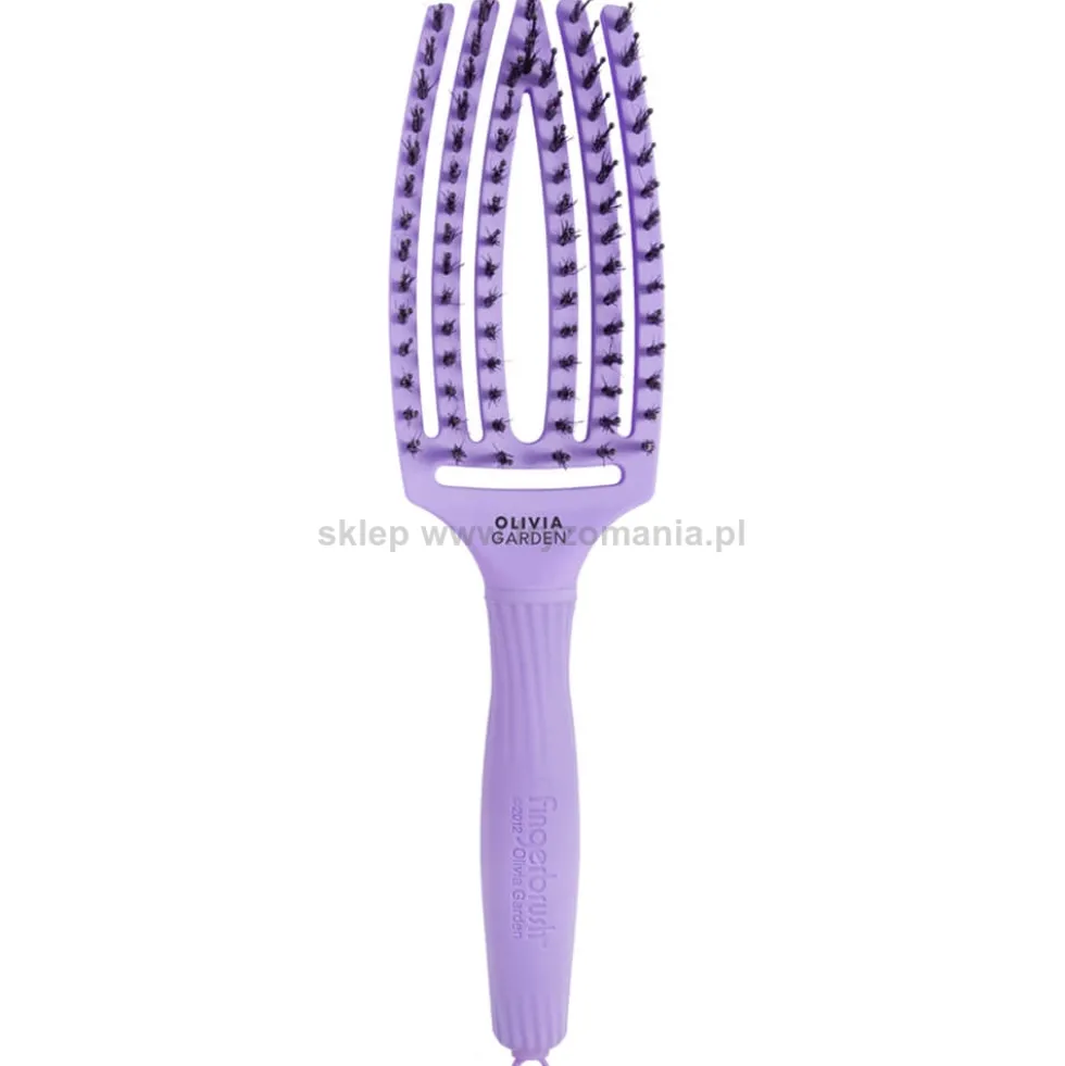 Olivia Garden Szczotka Finger Brush Lavender Lawenda Szczotka do rozczesywania włosów