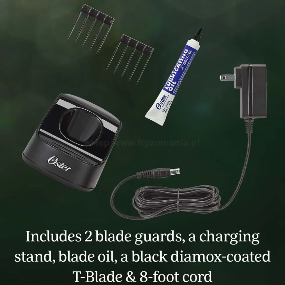 Oster Cordless T-Finisher Trymer do włosów ze stacją dokujacą