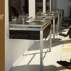 Panda Ambasador II Fotel barberski