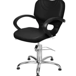 Panda BETTY XT/B Fotel fryzjerski czarny skaj 111, dostępny w 48H